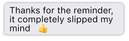 Appointments message 04