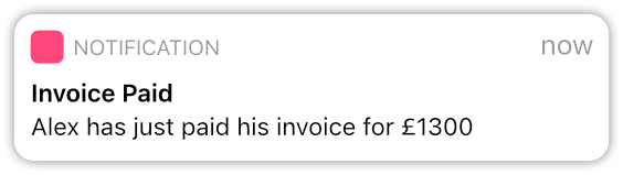 Payments Notification