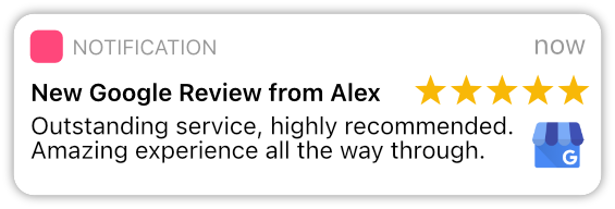 Review Notification Google